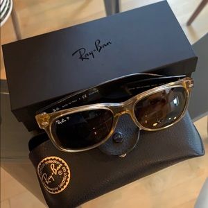 rayban two tone